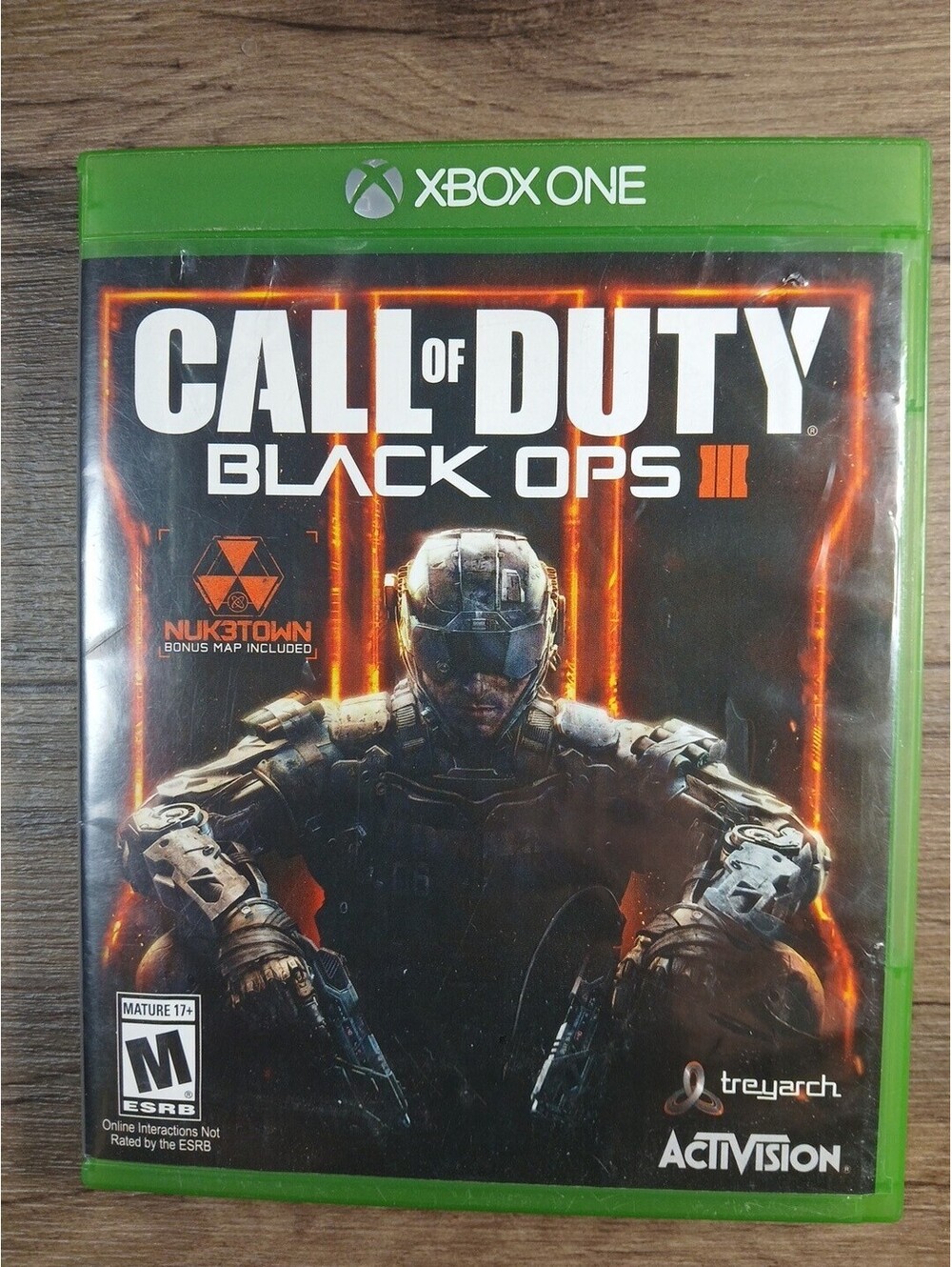 CALL OF DUTY BLACK OPS 3 - XBOX ONE GAME - 2015 - Mint Condition